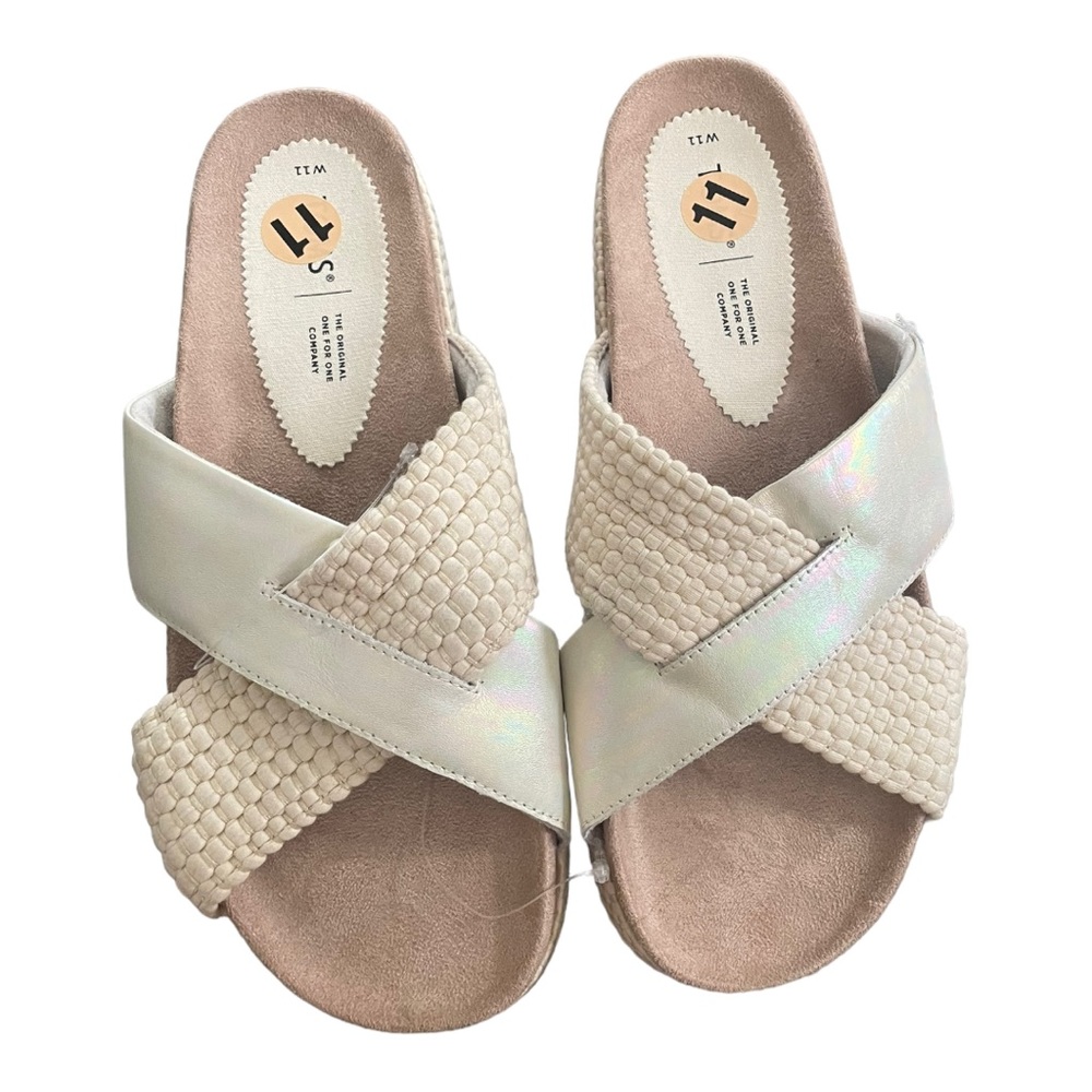 New! TOMS Paloma Suede Slide Sandal